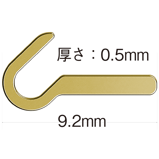 DTフック ショート (4本入/袋)